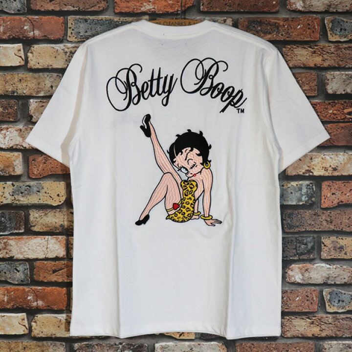 楽天市場】BETTY BOOPベティーブープLEOPARD DRESS BETTY刺繍TシャツBE 