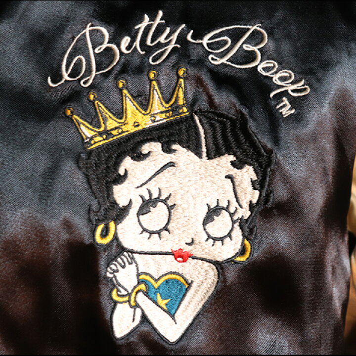 楽天市場】The BRAVE-MAN ×BETTY BOOP REVERSIBLE JACKET SOUVENIR×MA 