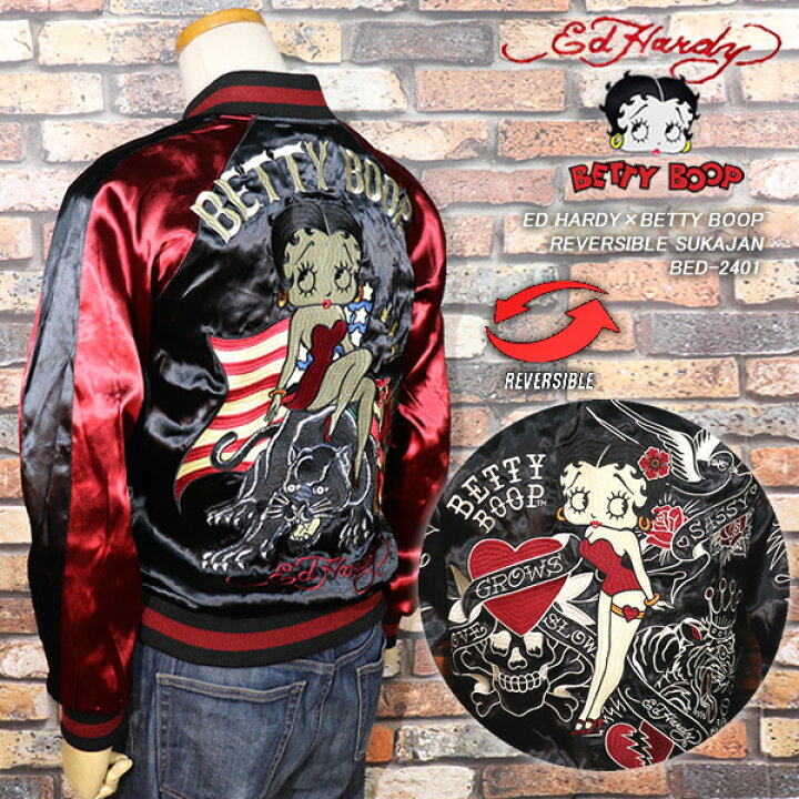楽天市場】ED HARDY×BETTY BOOP エドハーディー×ベティーブープ コラボ 