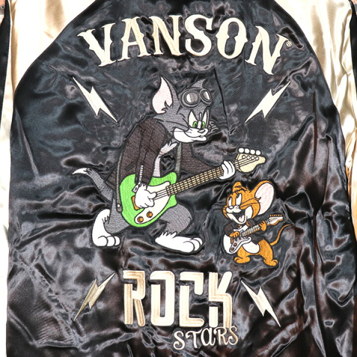 楽天市場】VANSON×TOM&JERRY バンソン×トム＆ジェリー コラボ  