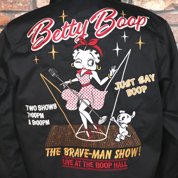 楽天市場】THE BRAVEMAN×BETTY BOOP ザ・ブレイブマン×ベティーブープ 