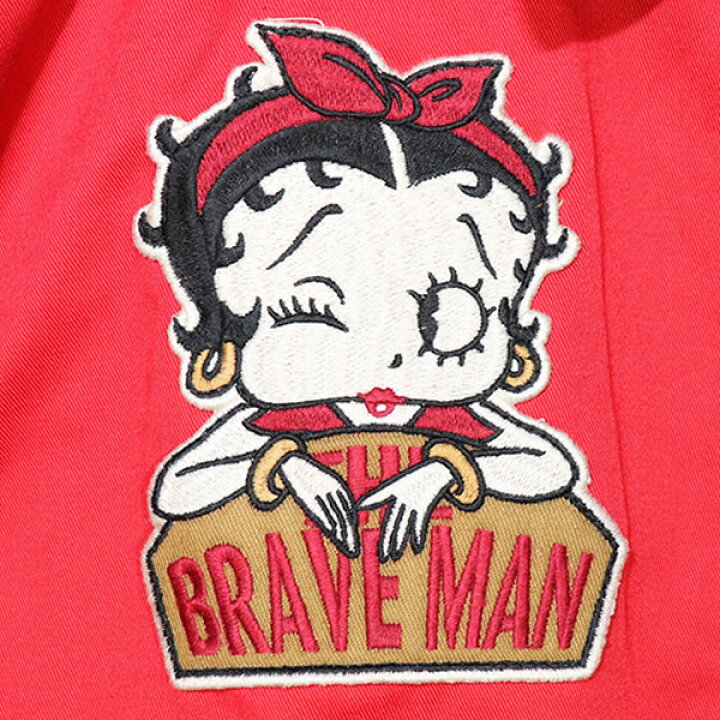 楽天市場】THE BRAVEMAN×BETTY BOOP ザ・ブレイブマン×ベティーブープ 