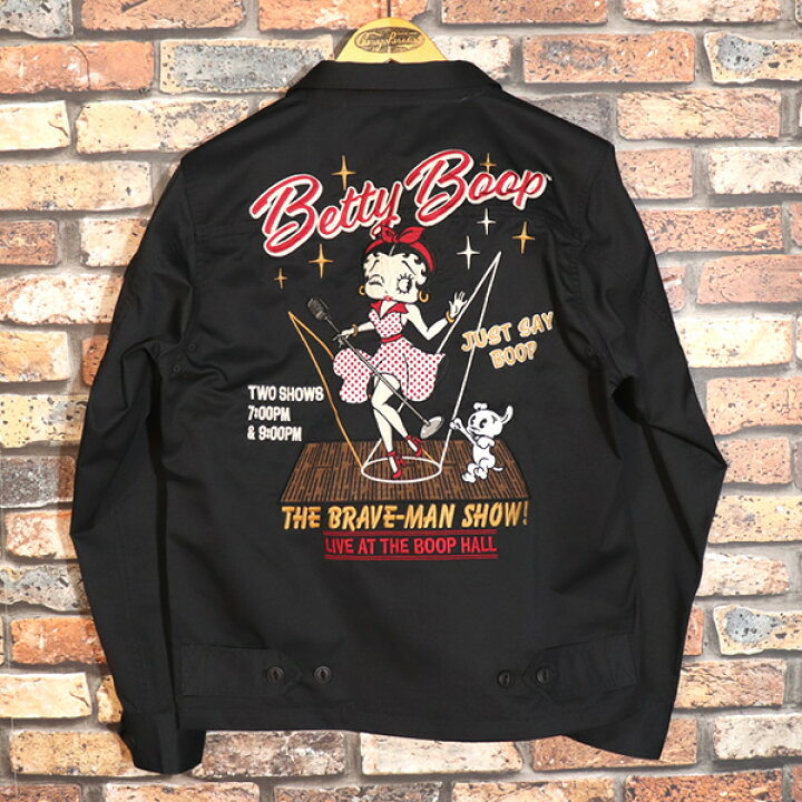 楽天市場】THE BRAVEMAN×BETTY BOOP ザ・ブレイブマン×ベティーブープ 