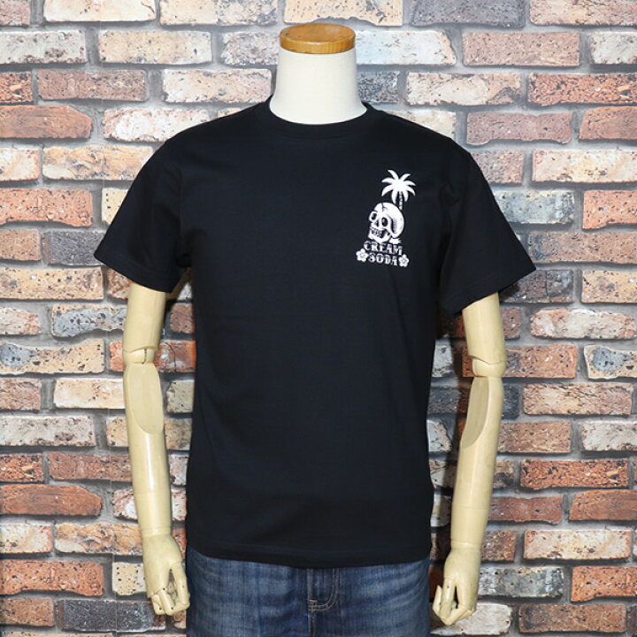 楽天市場】CREAM SODAクリームソーダCS HULA CAT TシャツBLACKPD22T 