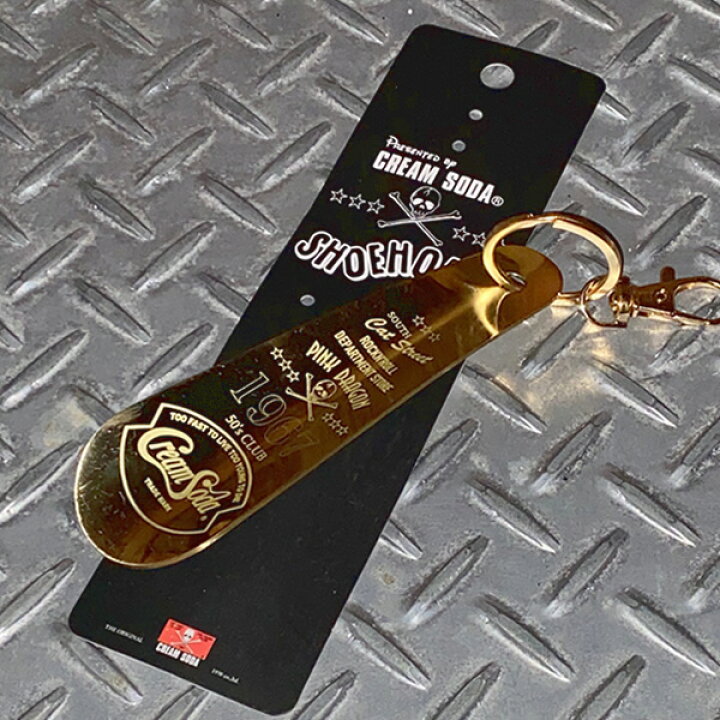 楽天市場】CREAM SODA クリームソーダ SHOEHORN KEY HOLDER シュー 