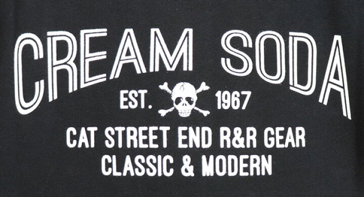 楽天市場】CREAM SODA クリームソーダ CS エンブレムプリント 