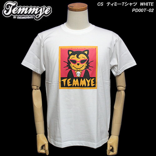 楽天市場 Temmyeティミーcream Sodaクリームソーダ Cs ティミーtシャツ White Cream Soda Shop Garage Paradise