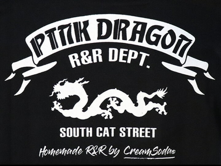 楽天市場】CREAM SODAクリームソーダ◇CS タトゥードラゴンTシャツ 