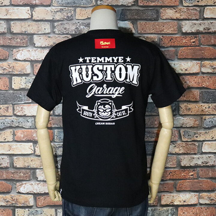 楽天市場】TEMMYEティミーCREAM SODAクリームソーダ◇KUSTOM BIKE Tシャツ◇TE21T-03 : CREAM SODA SHOP Garage PARADISE