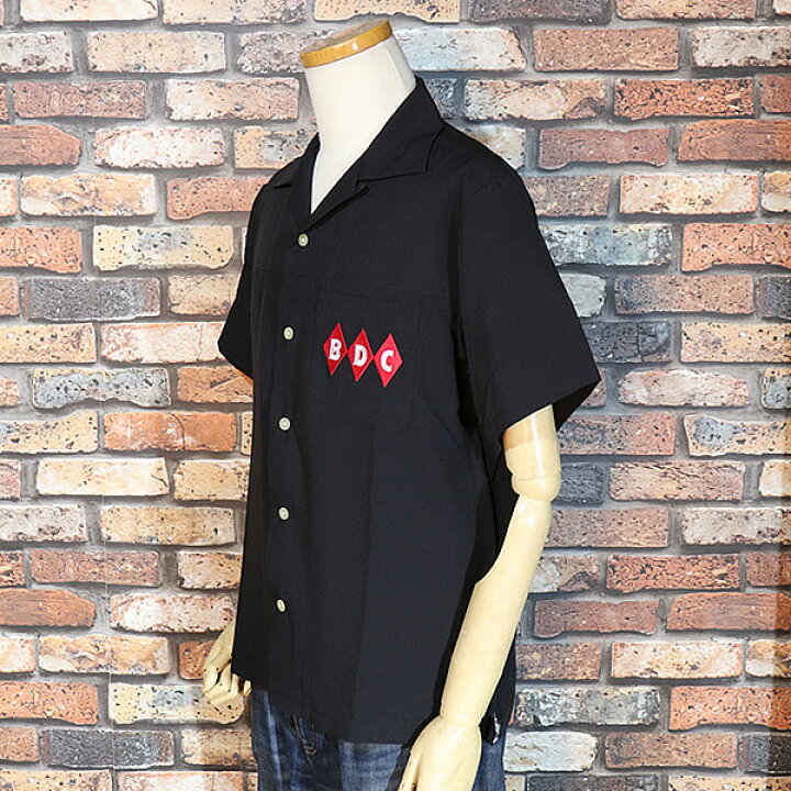 楽天市場】CREAM SODAクリームソーダCS BCロゴ刺繍シャツBLACKブラック 