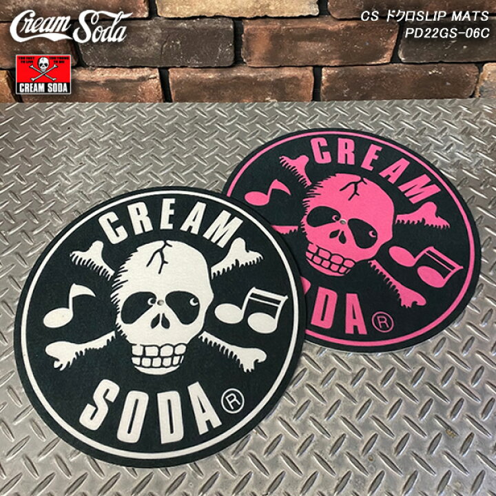 楽天市場】CREAM SODAクリームソーダCS ドクロSLIP MATSCSドクロ 