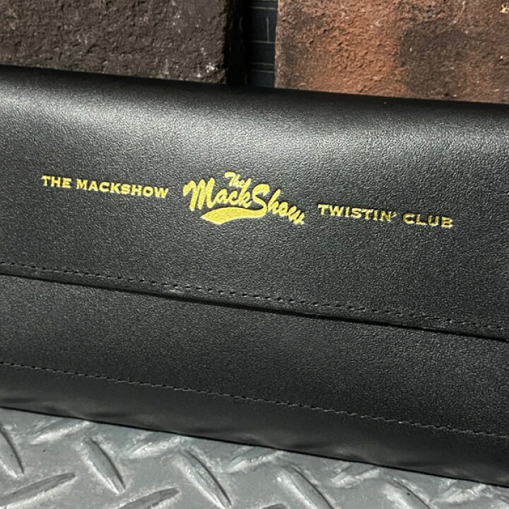 楽天市場】マックショウ オリジナル ブラックレザー・ウォレット 
