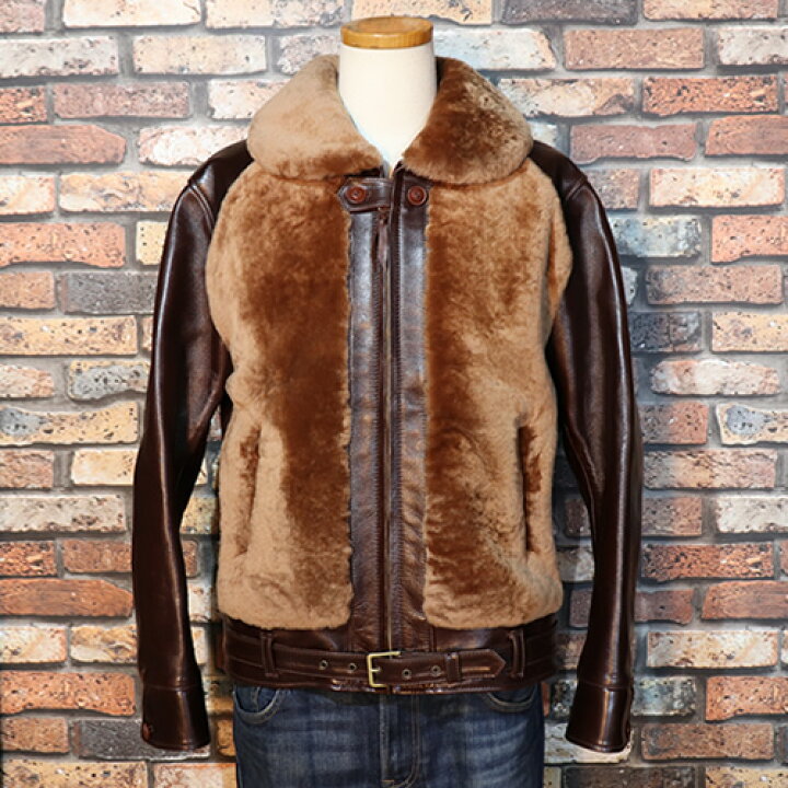 楽天市場】DRY BONESドライボーンズ◇Leather and Sheepskin Jacket 