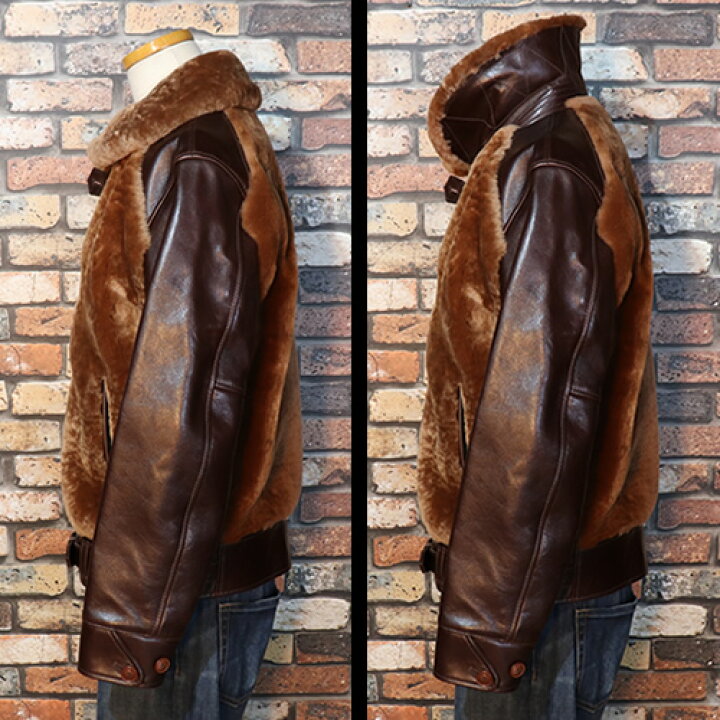 楽天市場】DRY BONESドライボーンズ◇Leather and Sheepskin Jacket  