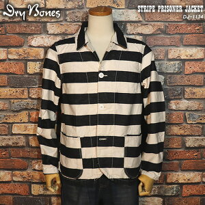 DRY BONES �h���C�{�[���Y STRIPE PRISONER JACKET �v���Y�i�[�W���P�b�g DJ-1134