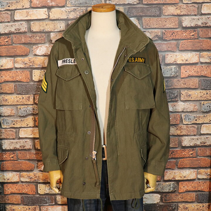 楽天市場】HOUSTON ヒューストン CUSTOM M-65 JACKET PRESLEY 51280  