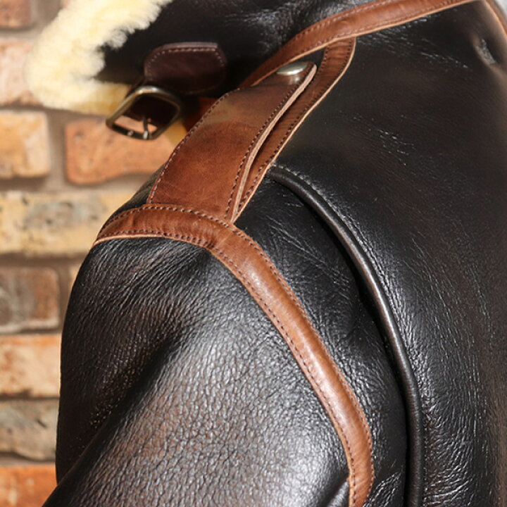 楽天市場】HOUSTON ヒューストン MOUTON B-6 JACKET B6フライト 