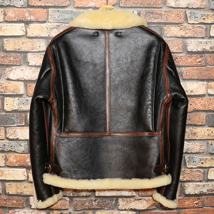 楽天市場】HOUSTON ヒューストン MOUTON B-6 JACKET B6フライト 