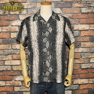 UNIVERD72 ���j�o�[�h72 DRY ALOHA SHIRT �h���C�A���n�V���c PYTHON �p�C�\���� �j�V�L�w�r�� 41239