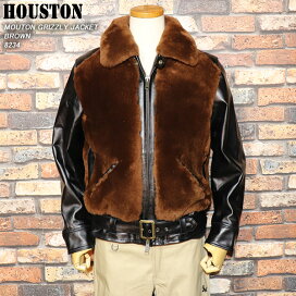 楽天市場】HOUSTON ヒューストン MOUTON GRIZZLY JACKET グリズリー 