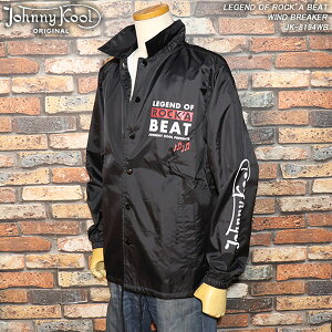 JOHNNY KOOL �W���j�[�N�[�� LEGEND OF ROCK�fA BEAT ���W�F���h�I�u�E���b�J�r�[�g WIND BREAKER �E�B���h�u���[�J�[�E�R�[�`�W���P�b�g JK-8194WB