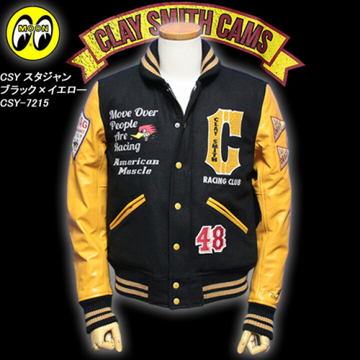 楽天市場】CLAY SMITHクレイスミス◇CSY スタジャン◇◇ブラック 