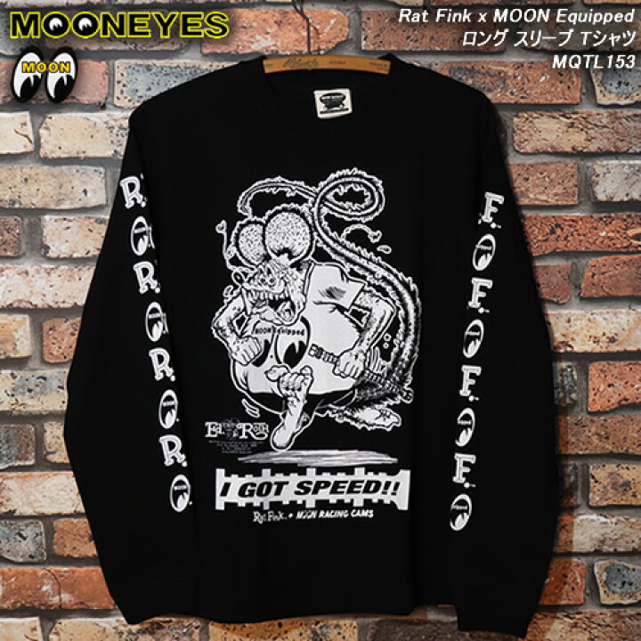 楽天市場】MOONEYESムーンアイズラットフィンク×ムーンアイズコラボ 