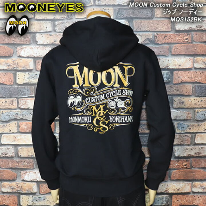 楽天市場】MOONEYESムーンアイズ◇MOON Custom Cycle Shop ジップ 