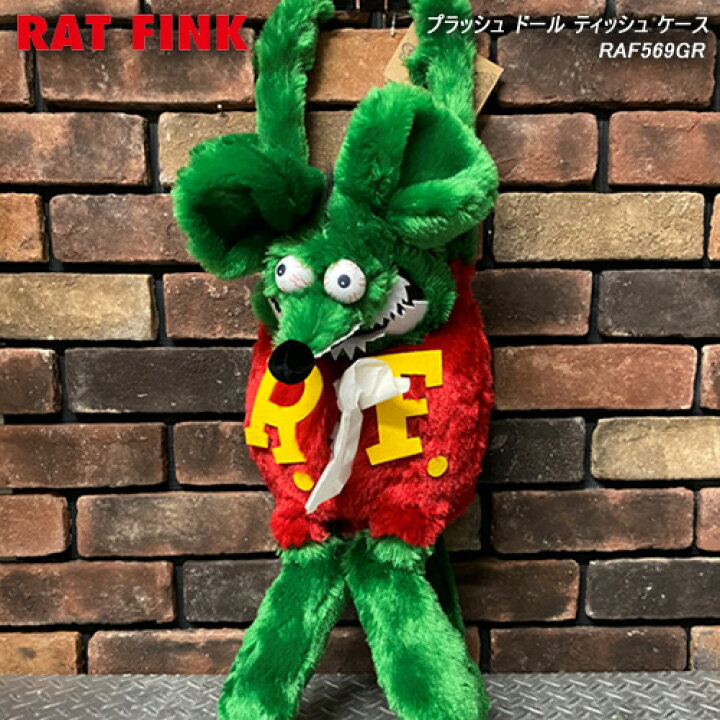 楽天市場】Rat Finkラットフィンク◇プラッシュドール ティッシュ 