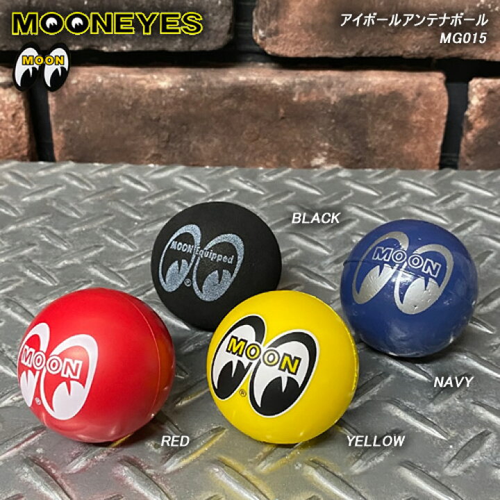 楽天市場 Mooneyesムーンアイズ Moon アンテナトッパー Mg015 Cream Soda Shop Garage Paradise