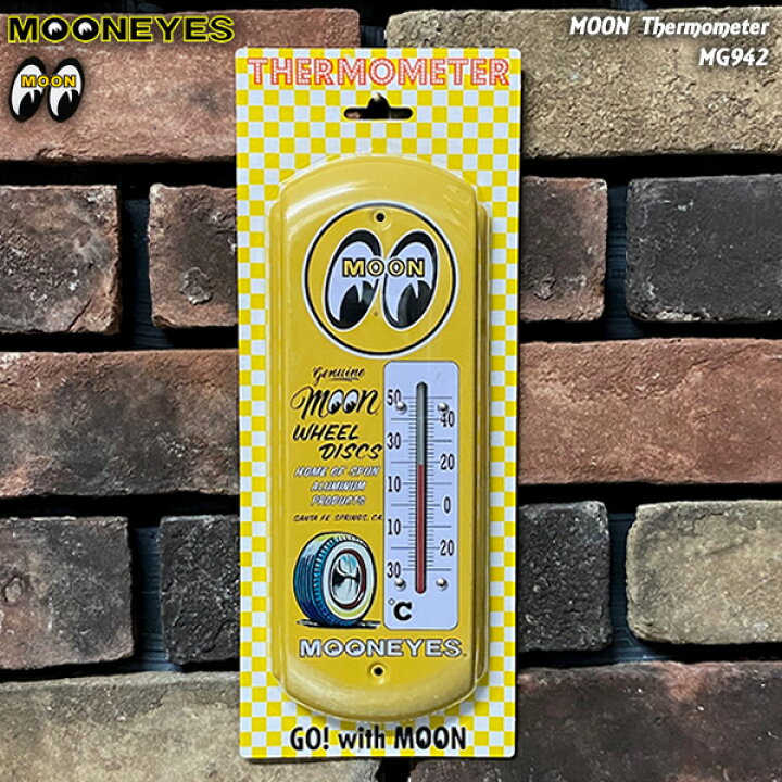 楽天市場】MOONEYESムーンアイズMOON Thermometerムーンサーモメーター  