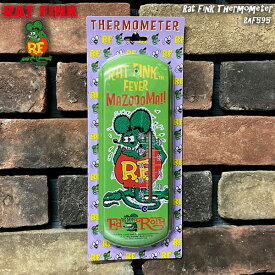 RAT FINKラットフィンクMOONEYESムーンアイズRat Fink Thermometerラットフィンクサーモメーター温度計RAF595