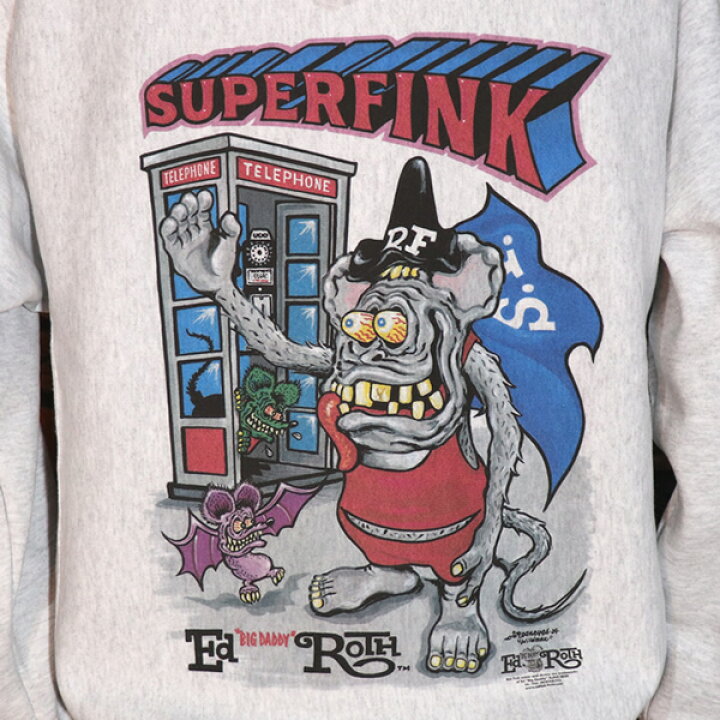 楽天市場】Ed Roth エドロス SUPERFINK プルオーバー フーディー 