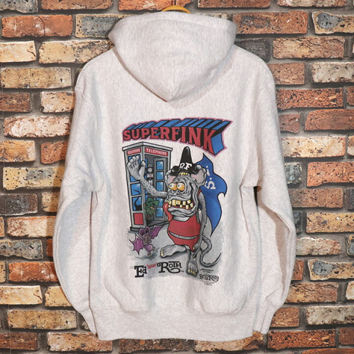 楽天市場】Ed Roth エドロス SUPERFINK プルオーバー フーディー 