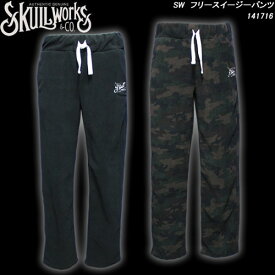 SKULL WORKSスカルワークス◆SW　フリースイージーパンツ◆141716