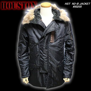 HOUSTON�q���[�X�g����HST N3-B JACKET����BLACK��#50205