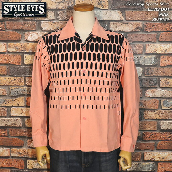 楽天市場】STYLE EYES スタイルアイズ Corduroy Sports Shirt 