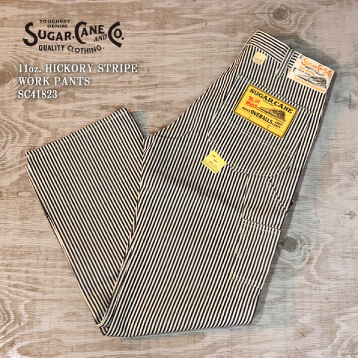 楽天市場】SUGAR CANE シュガーケーン 11oz. HICKORY STRIPE WORK 