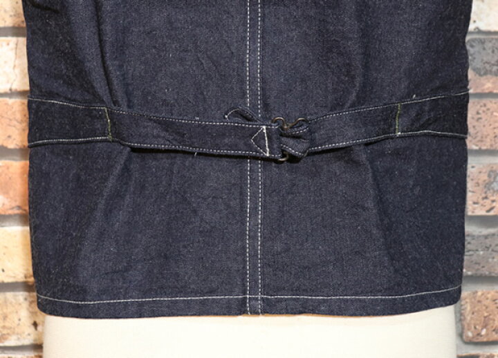 楽天市場】SUGAR CANE シュガーケーン 11oz. BLUE DENIM WORK VEST 