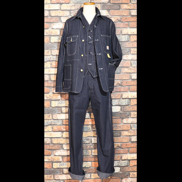 楽天市場】SUGAR CANE シュガーケーン 11oz. BLUE DENIM WORK VEST 
