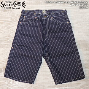 FICTION ROMANCE tBNV}X Sugar Cane VK[P 9oz. WABASH STRIPE ZIP FLY SHORTS EHobVXgCv WbvtCV[c SC51443