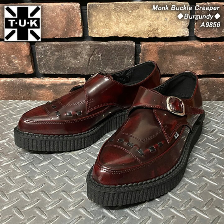 楽天市場】T.U.K.Monk Buckle Creeperモンクストラップポインテッド 