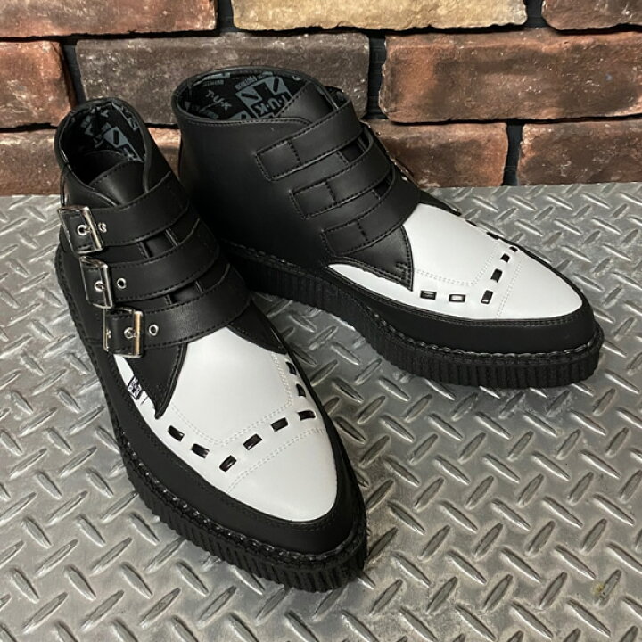 楽天市場】T.U.K.3-Buckle Pointed Creeper Boot3バックルポインテッド 