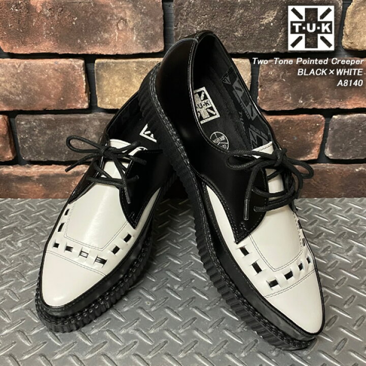 楽天市場】TUK/ティーユーケーPOINTED TOE CREEPERSポインテッド 