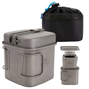 COOK'N'ESCAPE Lv NbJ[Zbg `^ p^ 1100ml+300ml+400ml Zbg Pgt {tCp{₩ ΑΉ yʃRpNg[ NbJ[Zbg \Lv oR  