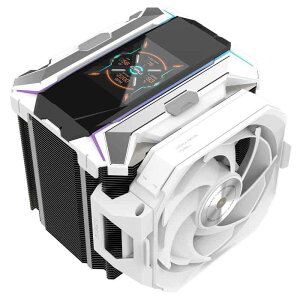 ALSEYE i600 Pro CPU �N�[���[�A���x�\���@�\�t�� 2.83 �C���` HD �f�B�X�v���C�A�����x�[�X �B���t�@�� �f���A���^���[ CPU �N�[���[ 6 �q�[�g�p�C�v TDP 290W ARGB PWM �R�A���t�@���AFDB �x�A�����O�t��