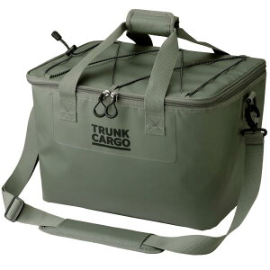 リス(RISU) クーラーバッグ クーラーボックス トランクカーゴ ソフトクーラー 26L モスグレー 折りたたみ収納可 キャンプ 屋外 大容量 軽量 アウトドア 防水 バッグ GHON262