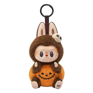 POP MART �n�b�s�[ �n���E�B�� �p�[�e�B�[ �V���[�Y �������p���v�L�� �ʂ�����݃y���_���g Happy Halloween Party Series-Sitting Pumpkin Vinyl Plush Pendant