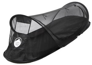 【ブラックカンカ?ルー】メッシュテント 蚊帳 1人用 モスキートネット ポップアップテント ワンタッチテント カンガルーテント ソロテント 軽量 コンパクト シェルター キャンプ コット