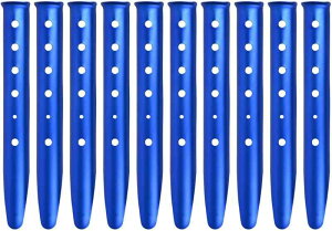 テントペグ U字ペグ スノーペグ アルミ合金 軽量 U型 風に強い 砂地 砂浜 浜辺 雪 ビーチ ドア キャンプ用具 タープ張り 31cm 10本セット